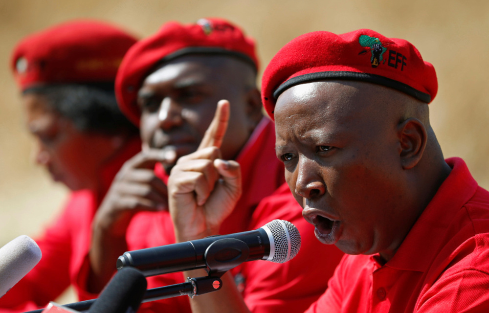 Malema continues to support Shivambu on Momoniat matter