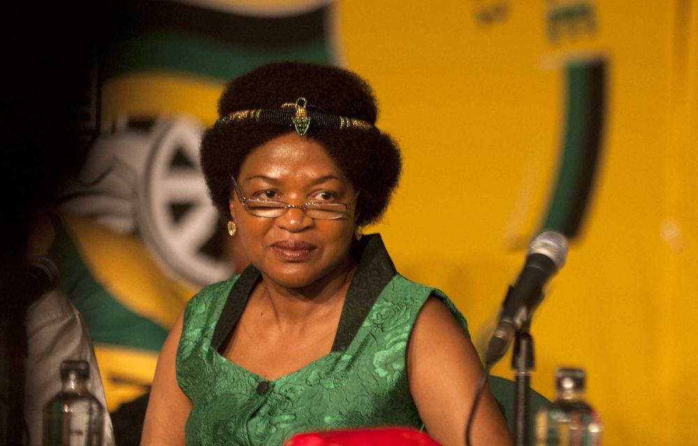 Was Baleka Mbete crucified?
