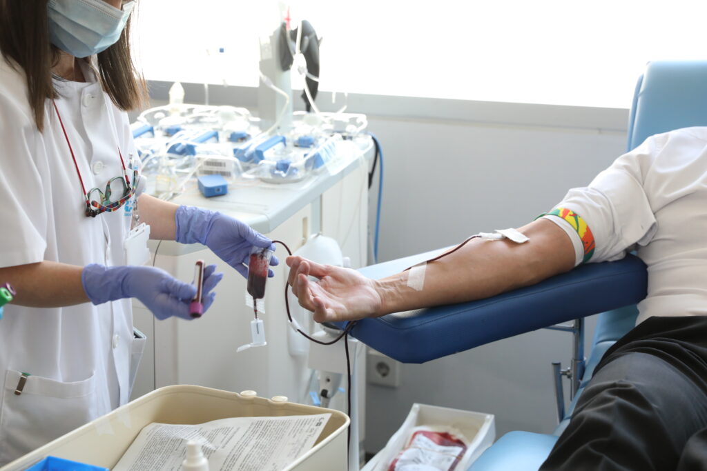 Blood transfusion is lifesaving. So is donating blood