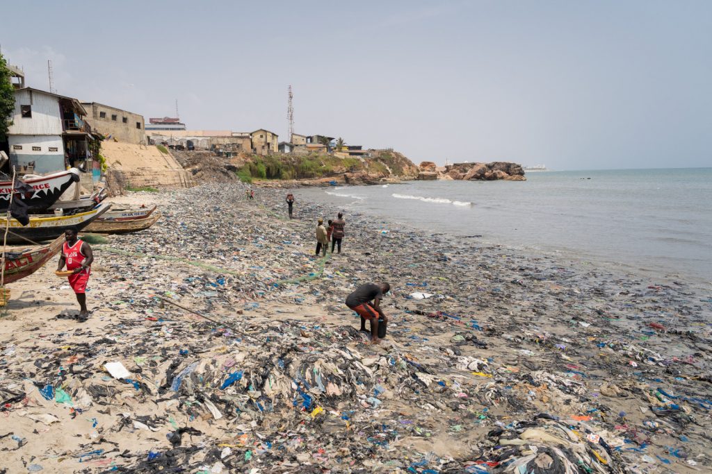 Plastic is choking Ghana’s sea